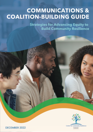 Cover Page - image of three men and one woman talking